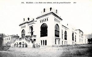 BLIDA - HALLE AUX TABACS - 1915